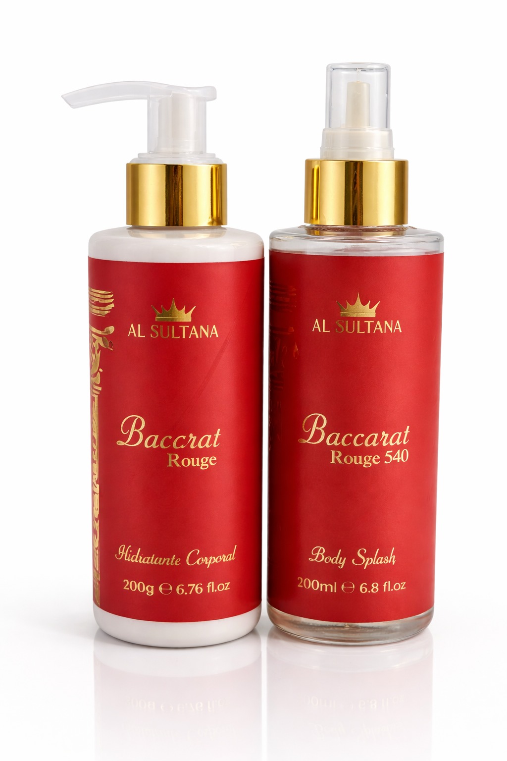 Kit Âmbar Rouge Body Splash + Hidratante 200ml