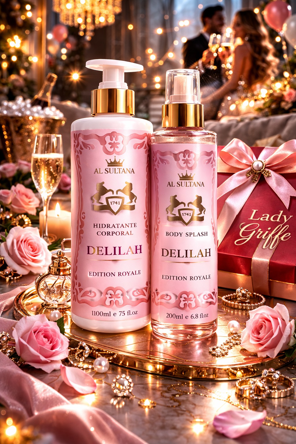 Kit Yara Body Splash + Hidratante de 200 ml - Imagem 2