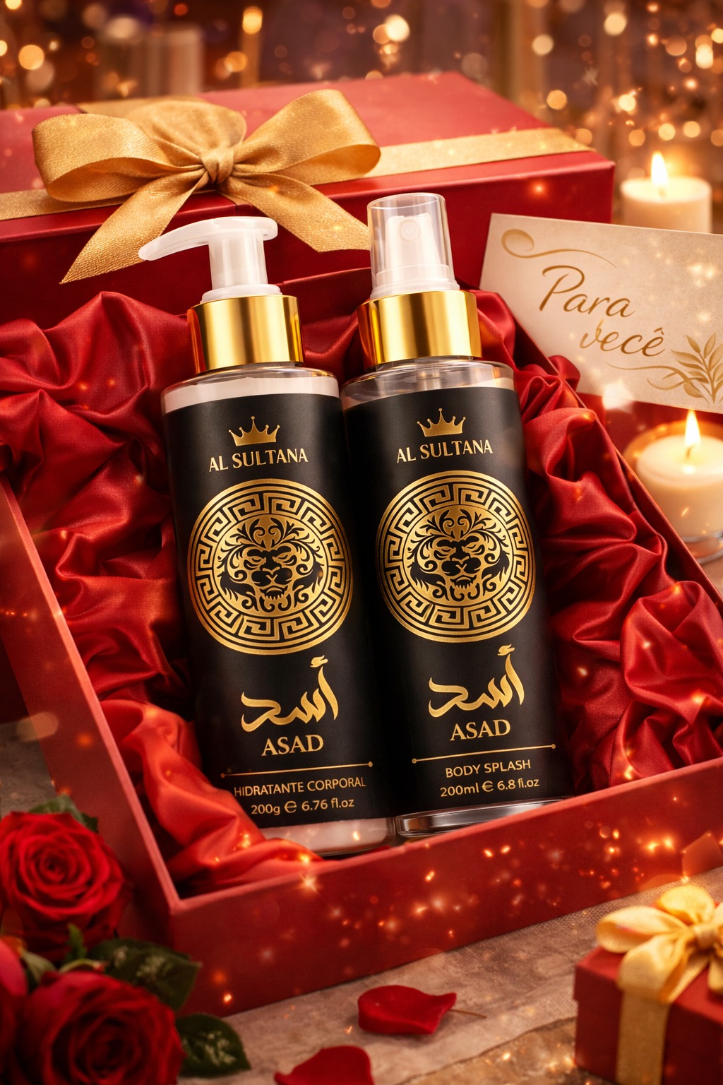 Kit Asad Body Splash + Hidratante de 200ml - Imagem 2