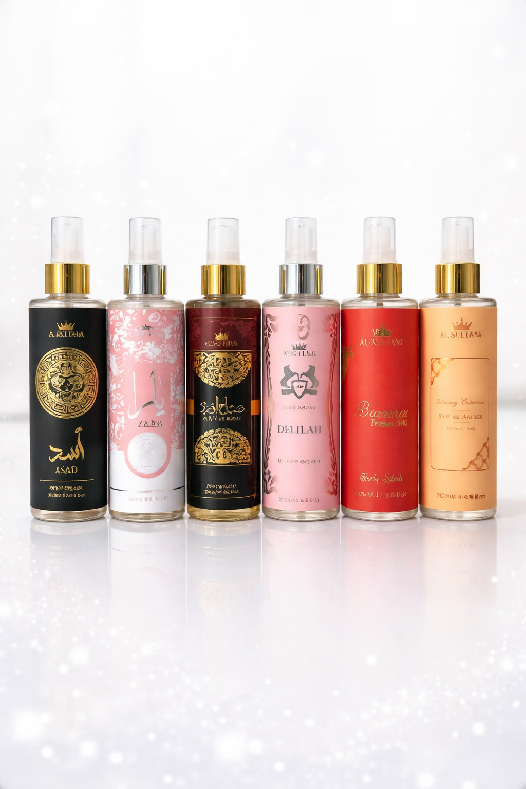 Combo com 6 Body Splash Árabes Mais Vendidos - Imagem 2