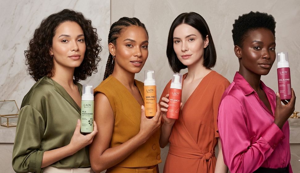 Combo Revenda – 5 Mousse de Limpeza Facial Lady Beauty - Imagem 2