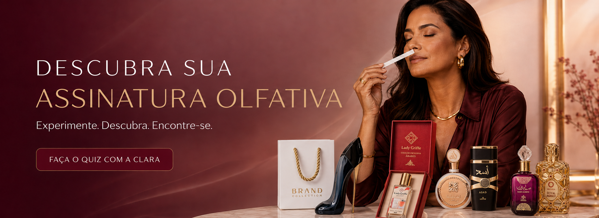 Descubra sua assinatura olfativa com a especialista Clara