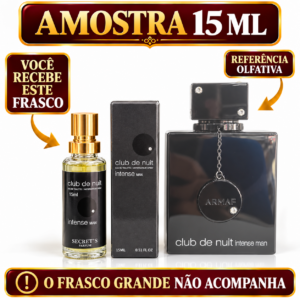 Amostra de perfume de 15 ml inspirada em Club de Nuit Intense Man