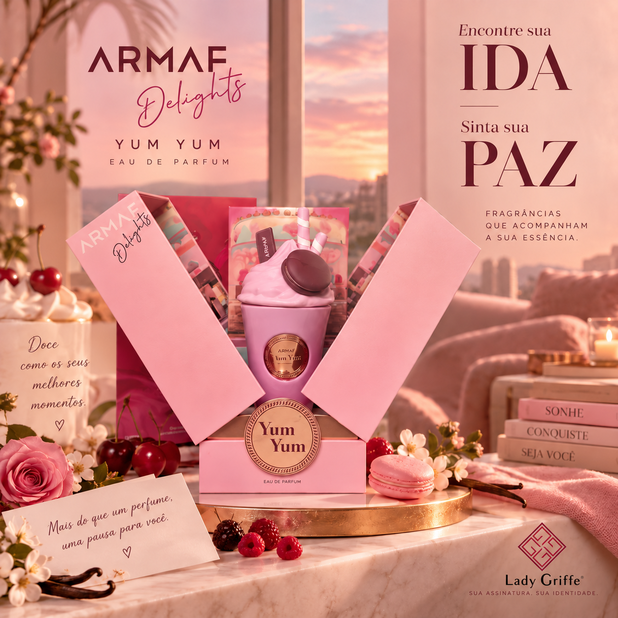 Perfume Armaf Delights Yum Yum Eau de Parfum 100 ml - Imagem 2