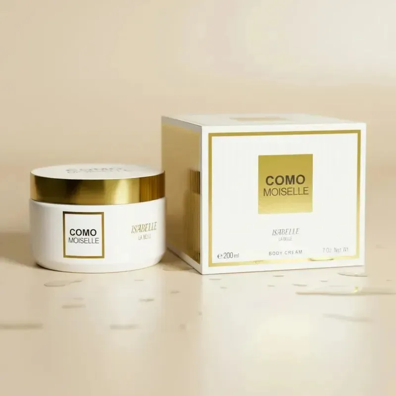 Creme Corporal Como Moiselle 200gr Marca Isabelle La Belle Oriental Floral