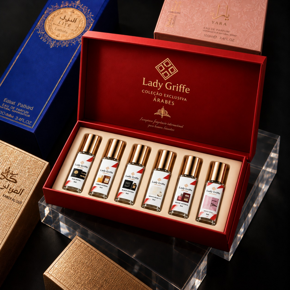 Kit Decant — Coleção Exclusiva Lady Grife