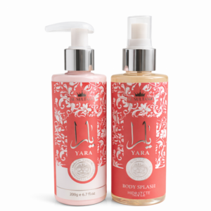 Kit Yara Al Sultana Body Splash + Hidratante 200 ml | Linha Árabe