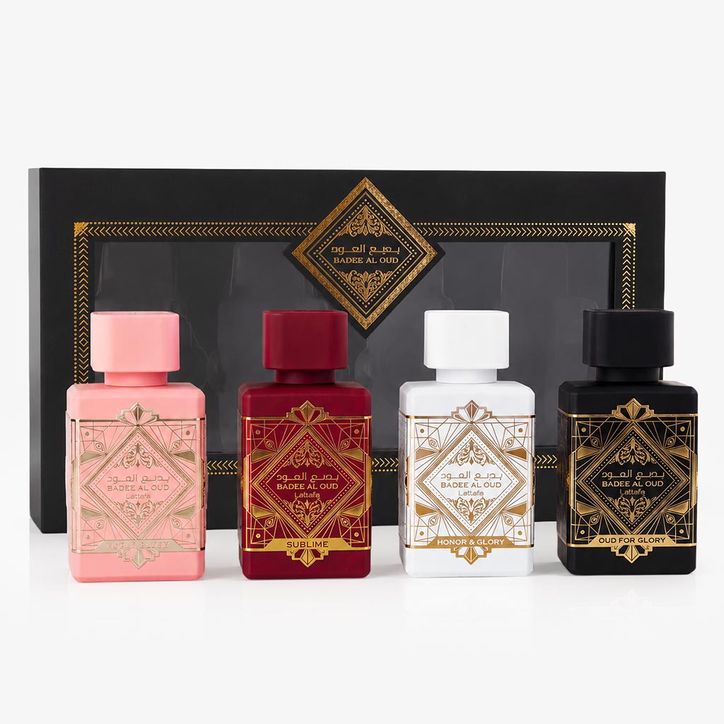 Kit Lattafa Badee Oud 4x25ml