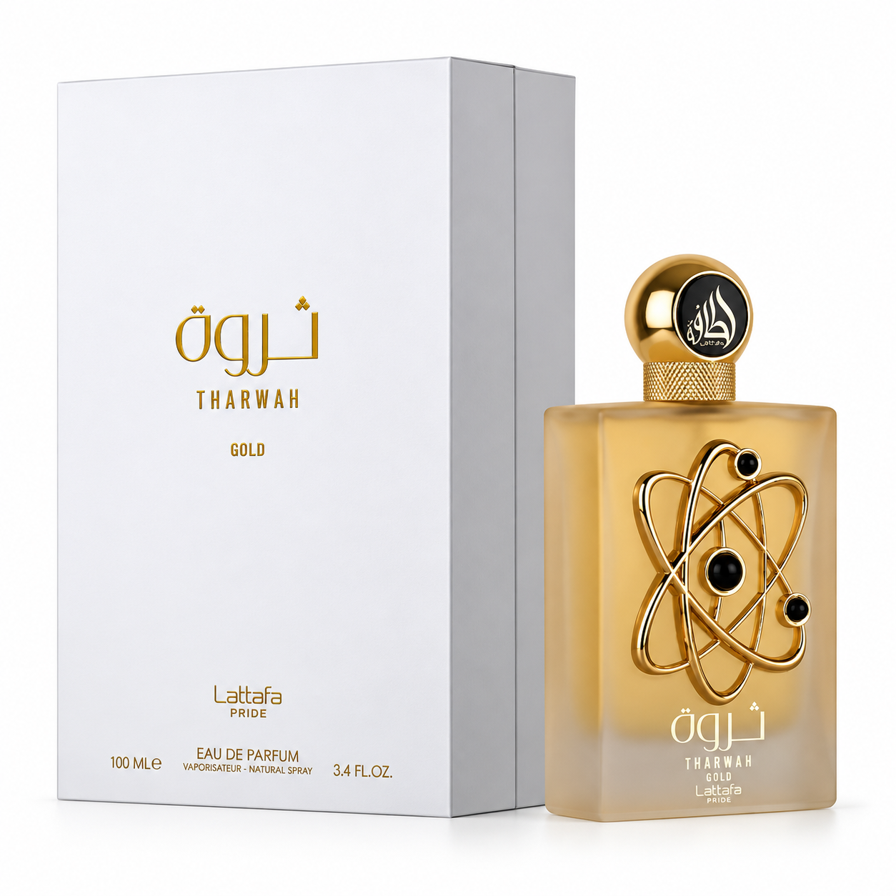 Perfume Árabe Tharwah Gold Lattafa 100ml